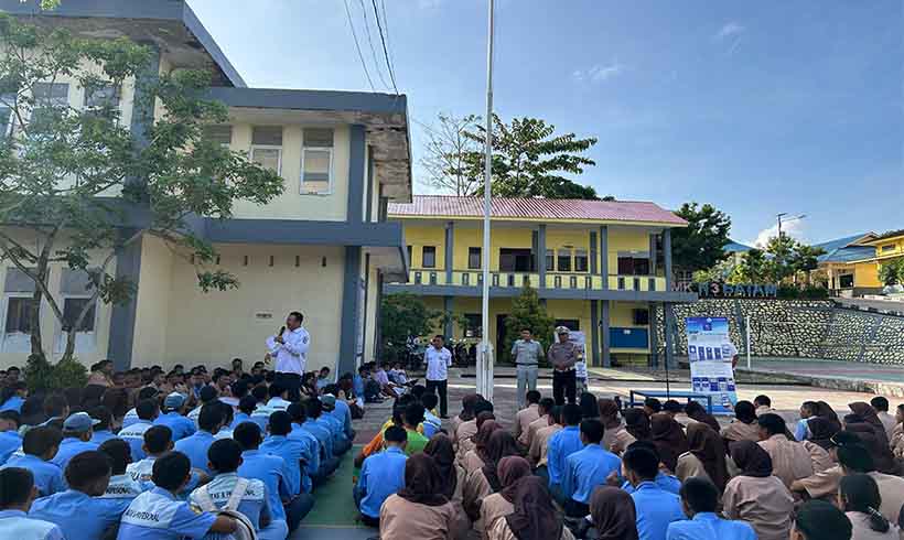 Gandeng Polresta Barelang Jasa Raharja Kepri Gelar Program Ppkl Di